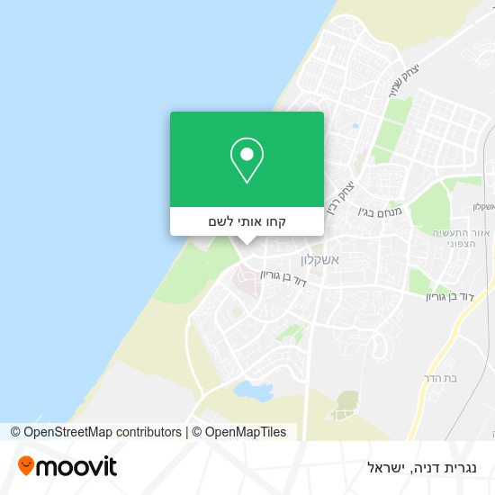 מפת נגרית דניה