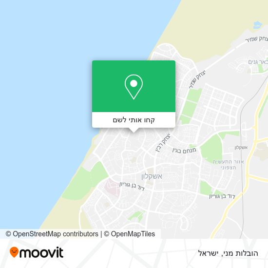 מפת הובלות מני