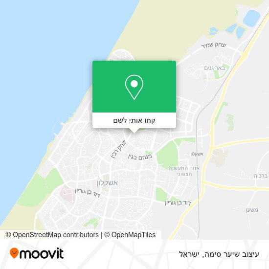 מפת עיצוב שיער סימה