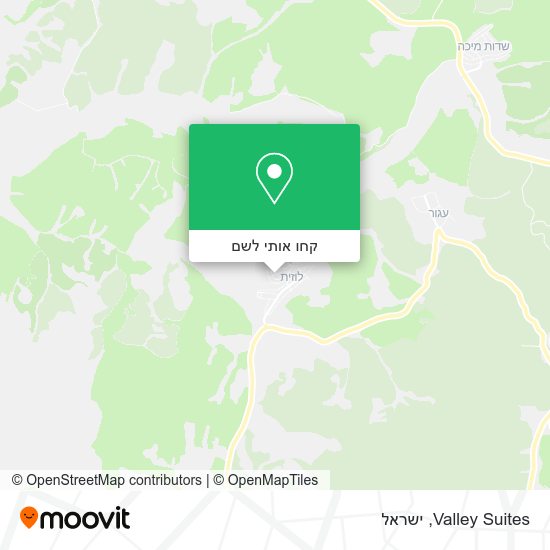 מפת Valley Suites