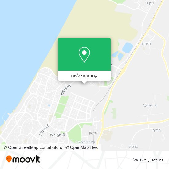 מפת פריאור