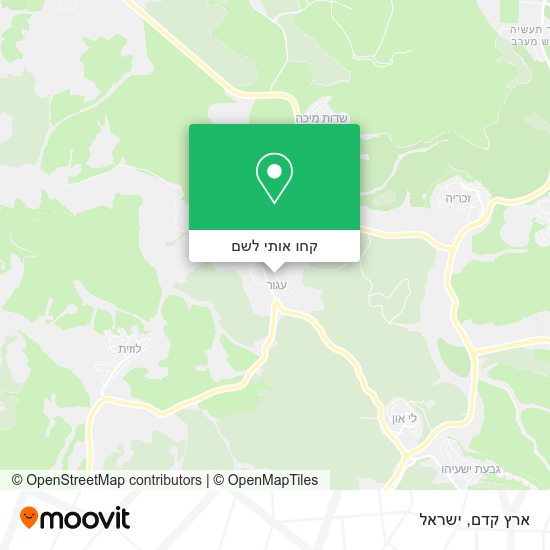 מפת ארץ קדם