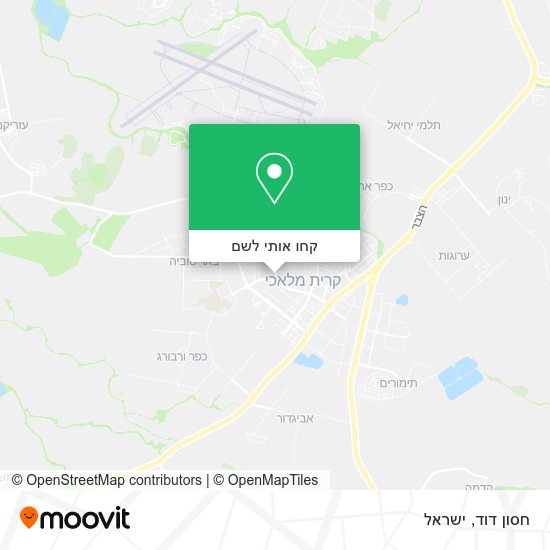מפת חסון דוד