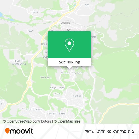 מפת בית מרקחת- מאוחדת