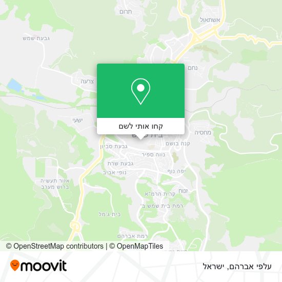 מפת עלפי אברהם