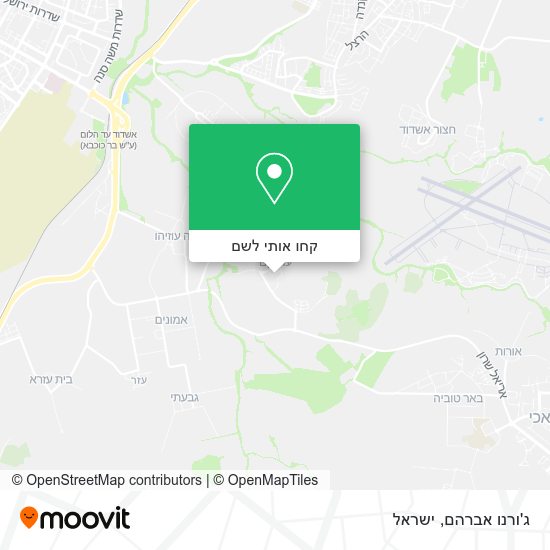 מפת ג'ורנו אברהם