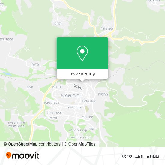 מפת ממתקי זהב