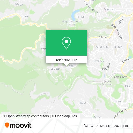 מפת ארון הספרים היהודי