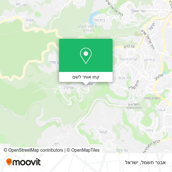 מפת אבנר חשמל