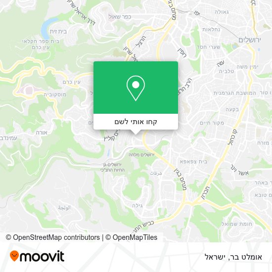 מפת אומלט בר