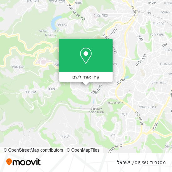 מפת מסגרית גיגי יוסי