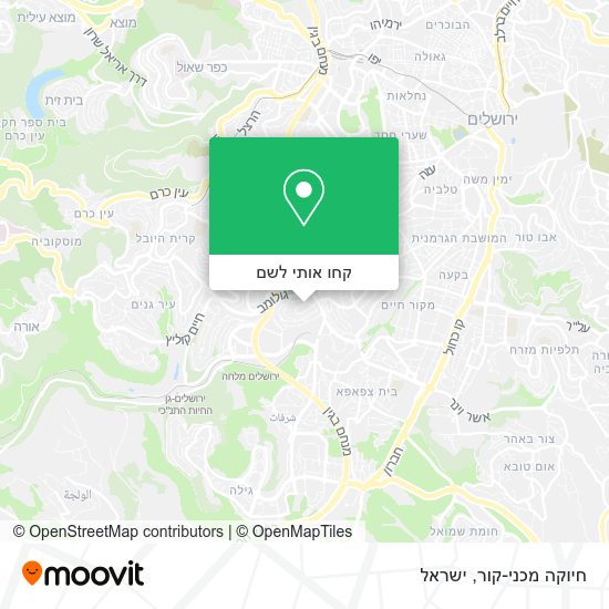 מפת חיוקה מכני-קור