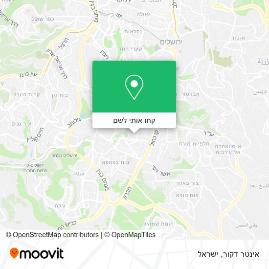 מפת אינטר דקור