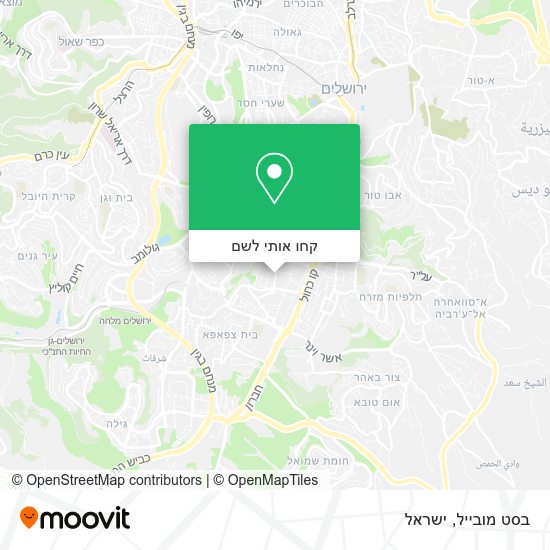 מפת בסט מובייל