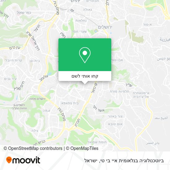 מפת ביוטכנולוגיה בנלאומית איי בי טי