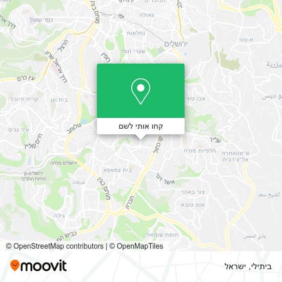 מפת ביתילי