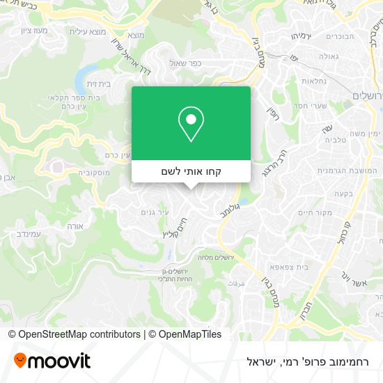 מפת רחמימוב פרופ' רמי