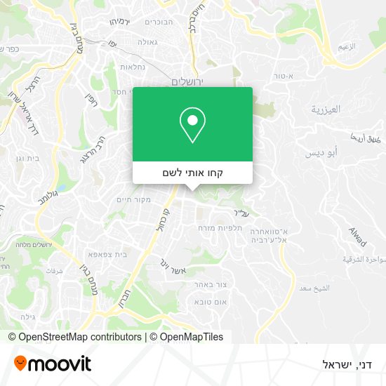 מפת דני