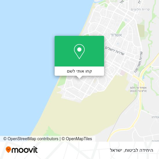 מפת היחידה לביטוח