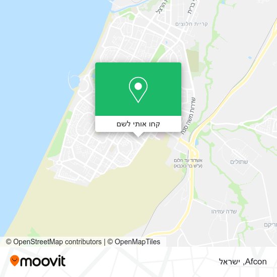 מפת Afcon
