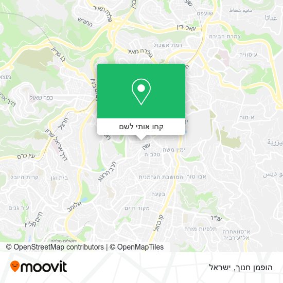 מפת הופמן חנוך