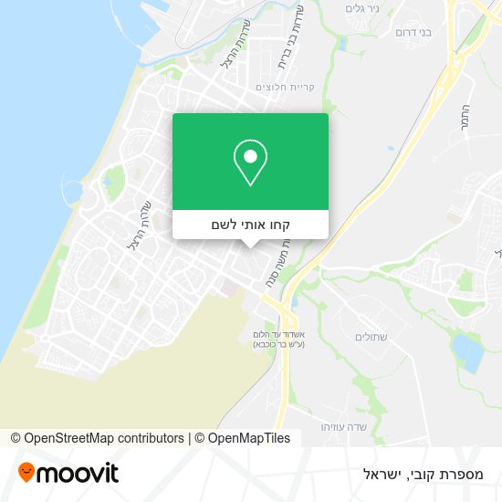 מפת מספרת קובי