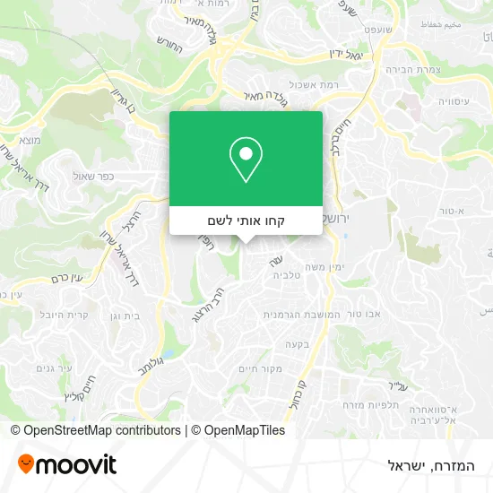 מפת המזרח
