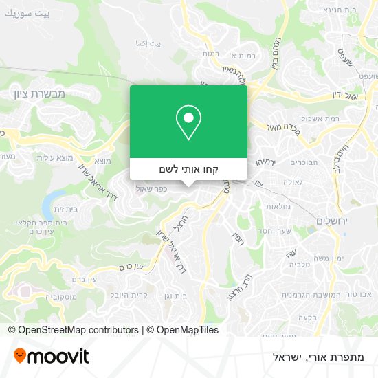 מפת מתפרת אורי