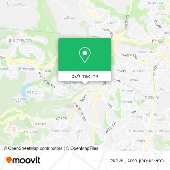 מפת רפא-נא-מכון רנטגן