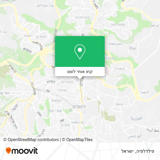 מפת פילדלפיה