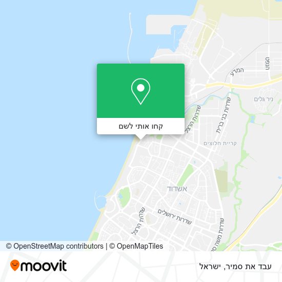 מפת עבד את סמיר