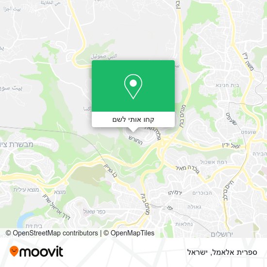 מפת ספרית אלאמל