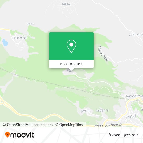 מפת יוסי ברקן