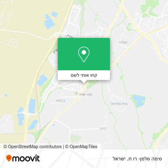 מפת סימה סלמן- רו ח