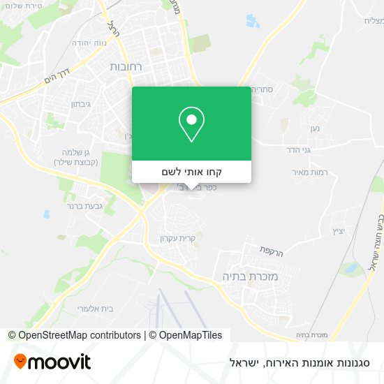 מפת סגנונות אומנות האירוח