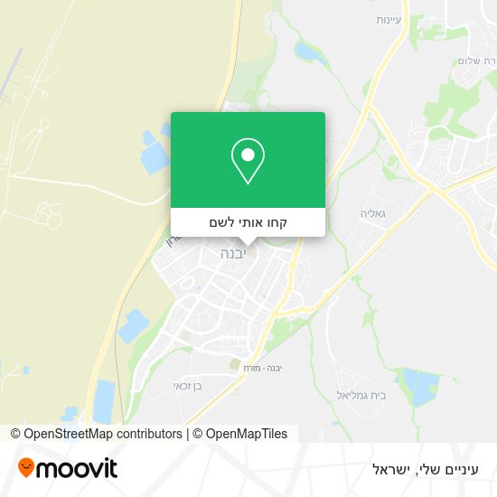 מפת עיניים שלי