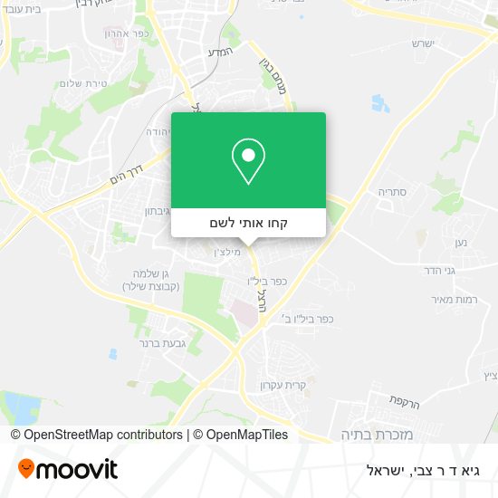 מפת גיא ד ר צבי