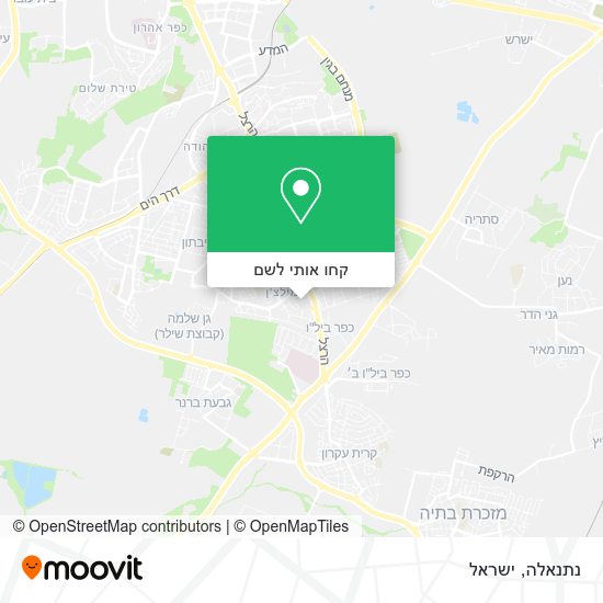 מפת נתנאלה