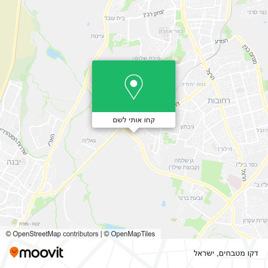 מפת דקו מטבחים