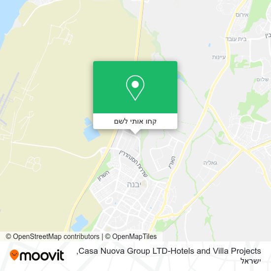 מפת Casa Nuova Group LTD-Hotels and Villa Projects