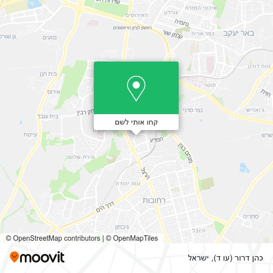 מפת כהן דרור (עו ד)
