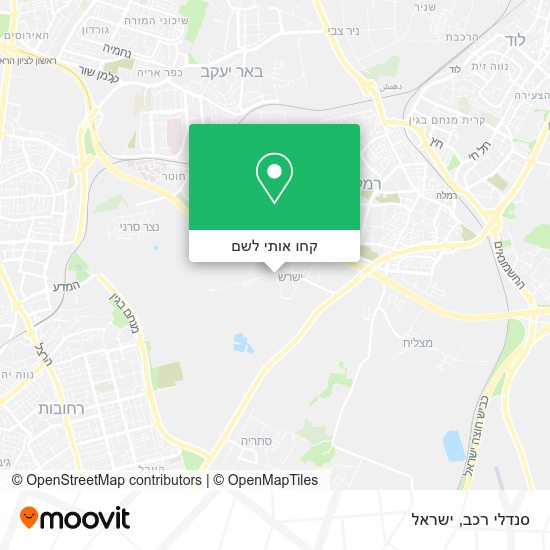 מפת סנדלי רכב