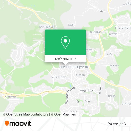 מפת לירי