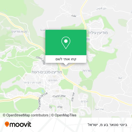 מפת ביוטי סטאר בע מ