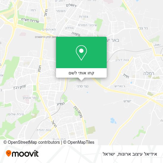 מפת אידיאל עיצוב ארונות