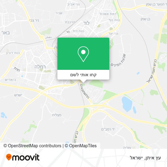 מפת עץ איתן