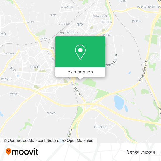 מפת איסכור