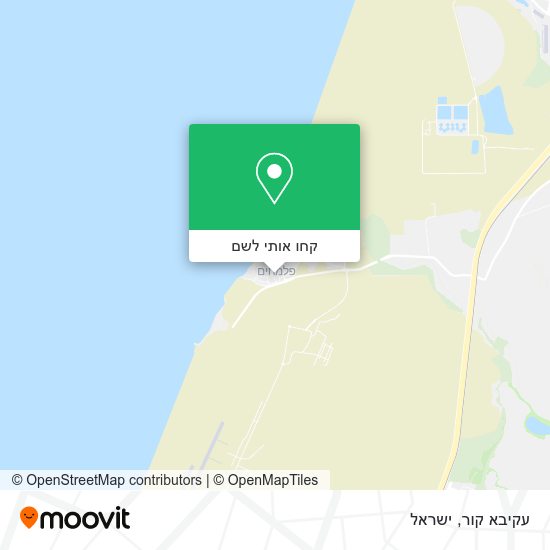 מפת עקיבא קור