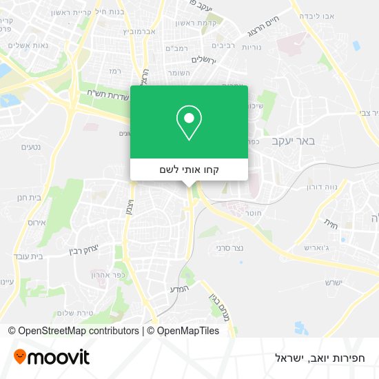 מפת חפירות יואב
