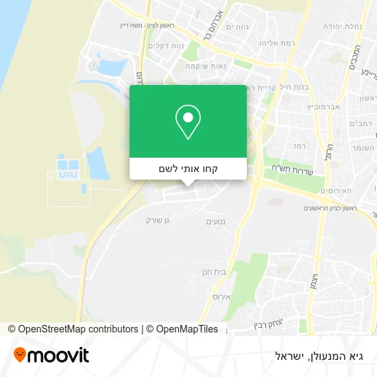 מפת גיא המנעולן